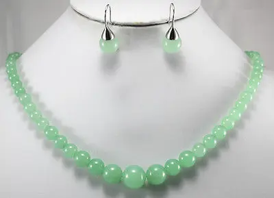 

FREE SHIPPING>>@> Jade Necklace Earrings Jewelry Set AAA 18K GP Plated gold Bridal wide watch wings queen JEWE Natural jewelry
