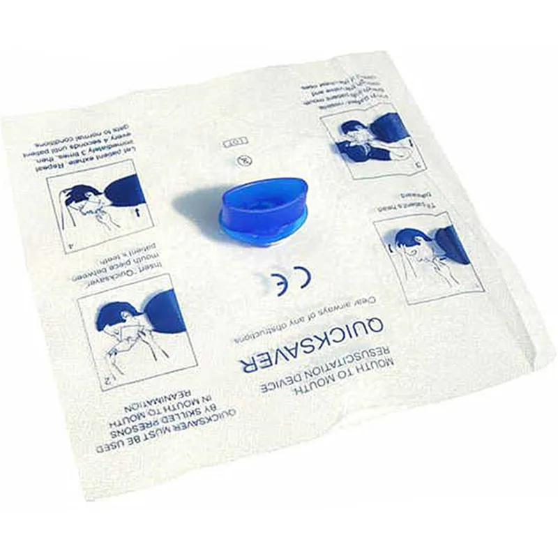 

3Pcs First Aid CPR Resuscitator Mouth Mask Household Disposable Hygiene Emergency Rescue Face Shield Artificial Respiration