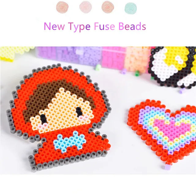 1000pcs/bag 5mm Hama Beads 48 Colors Perler Beads Puzzle Education Toy Fuse Bead Jigsaw Puzzle 3D For Children abalorios 2