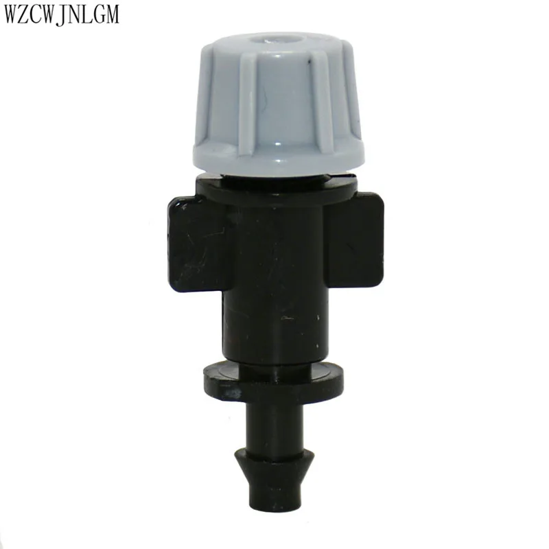

Garden Irrigation Gray Sprinkler Miniature 1/4 "Barbed Garden Lawn Irrigation with Single Barbed Hook to 4 / 7mm Hose15pcs