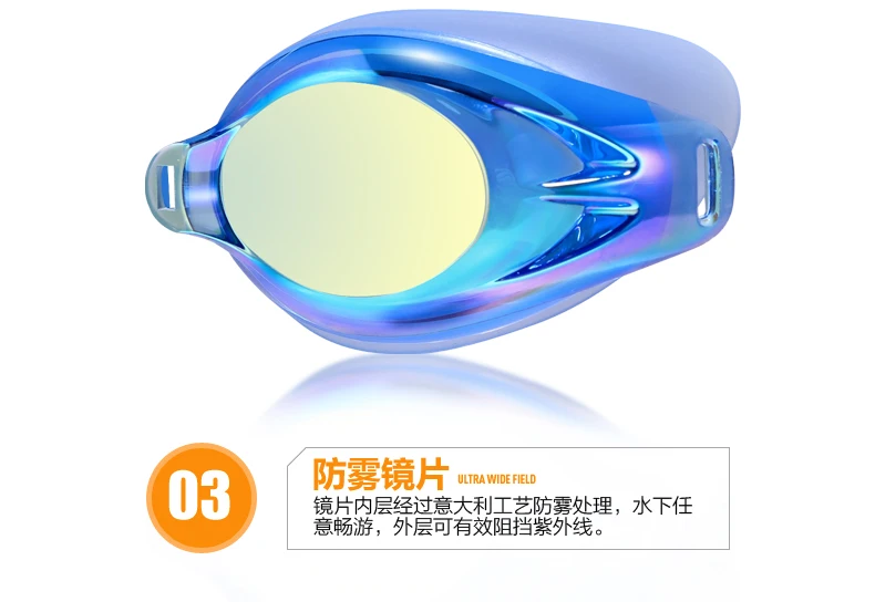 Nandn очки hd противотуманные плавательные очки простые очки, защищающие от УФ-излучения