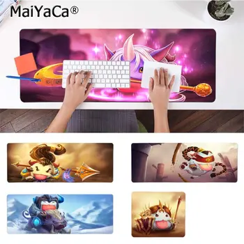 

MaiYaCa Poro League Of Legends Rubber Mouse Durable Desktop Mousepad Anti-Slip Durable Silicone Computermats