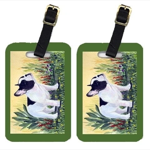 Carolines Treasures SS8109BT French Bulldog Luggage Tags Pack - 2 (1)