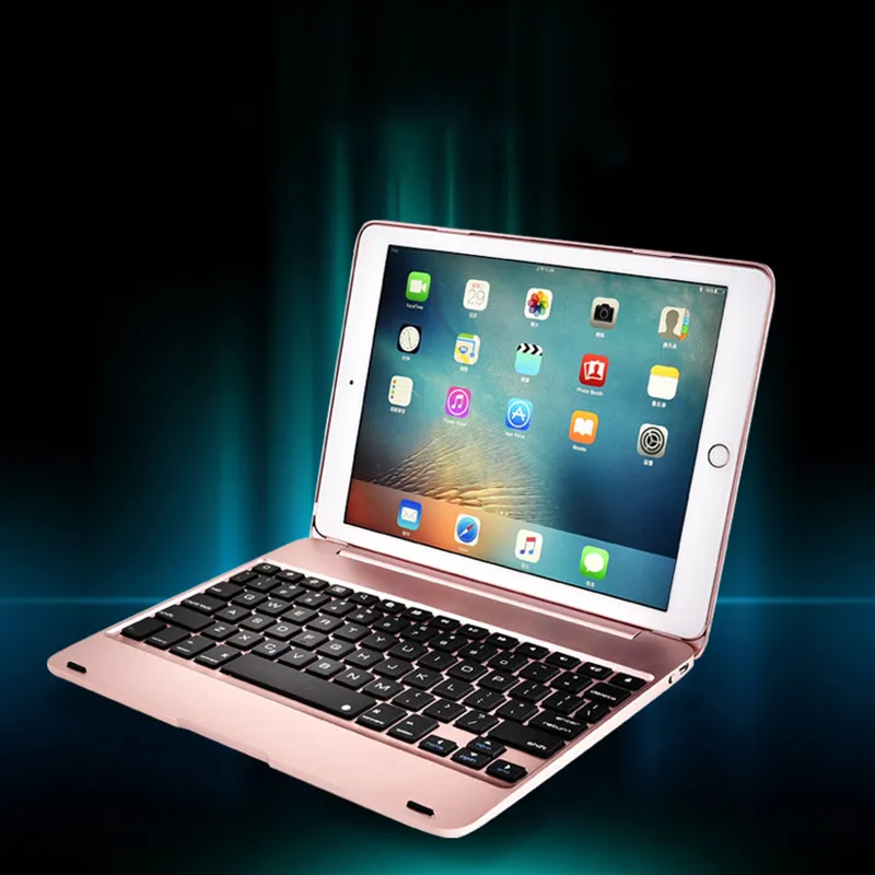 

Bluetooth Keyboard Case Cover For Apple IPad 9.7 For IPad 1 2 Stand Shell Bluetooth Automatic Connection Wireless Keyboard