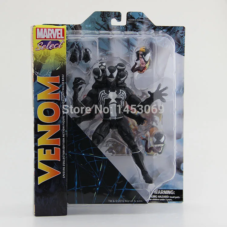 

Free Shipping DST Marvel Select The Amazing Spider-man 2 Venom PVC Action Figure Collcetion Model Toy 21cm #SPM002