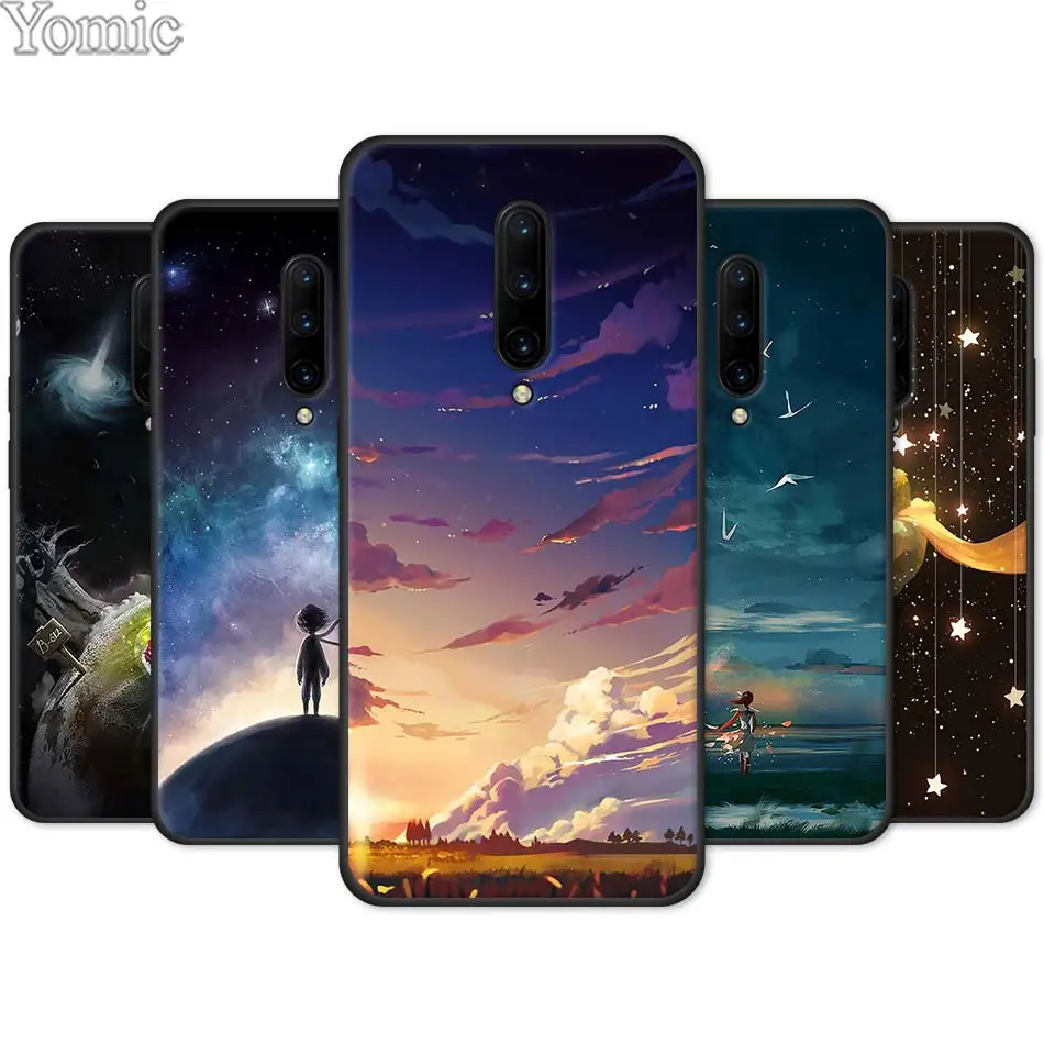 Little Prince Watercolor Art Soft Cover Shell for font b Oneplus b font font b 7