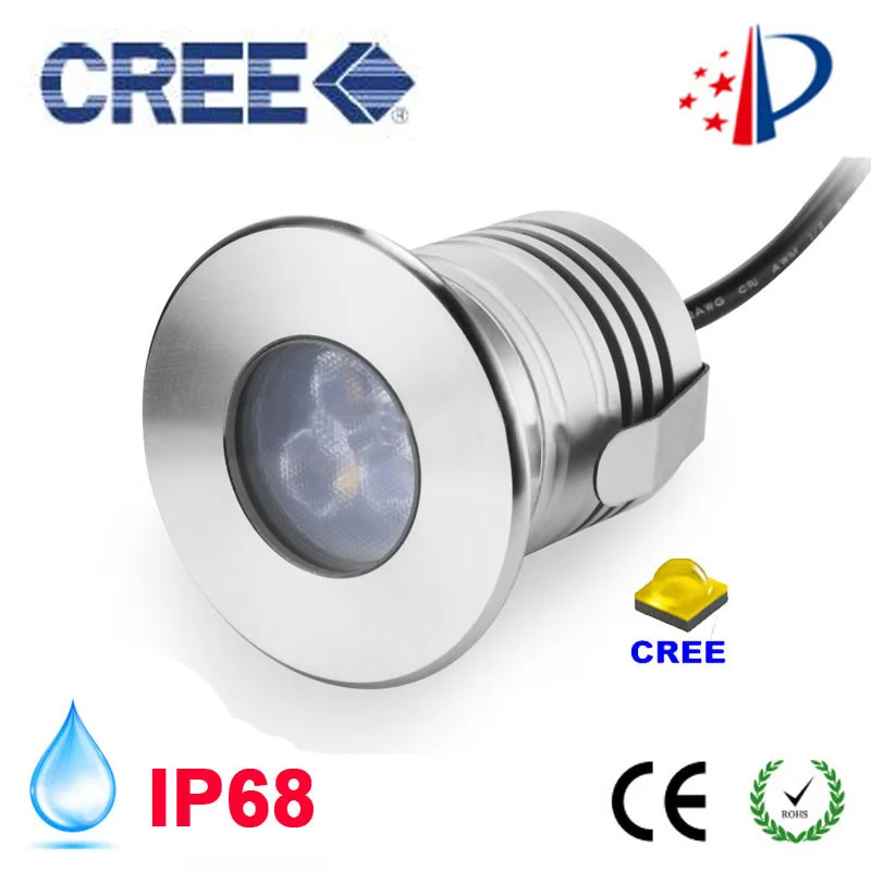 Piscina fuente piscinas 3 W 12 V RGB IP68 cree submarino luces para Natación DHL envío libre Piscina fuente piscinas 3 W 12 V RGB IP68 cree submarino luces para Natación DHL envío libre