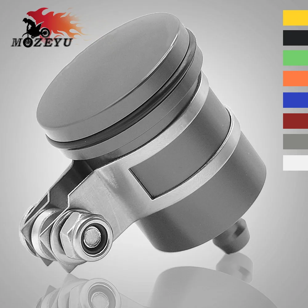 

Universal CNC Aluminum Motorcycle Rear Brake Fluid Reservoir Clutch Tank Oil Fluid Cup for YAMAHA MT-10 MT10 MT10 FZ-10 FZ10