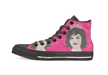 

Jackie Novelty Design Casual Canvas Shoes Custom shoes Drop Shipping