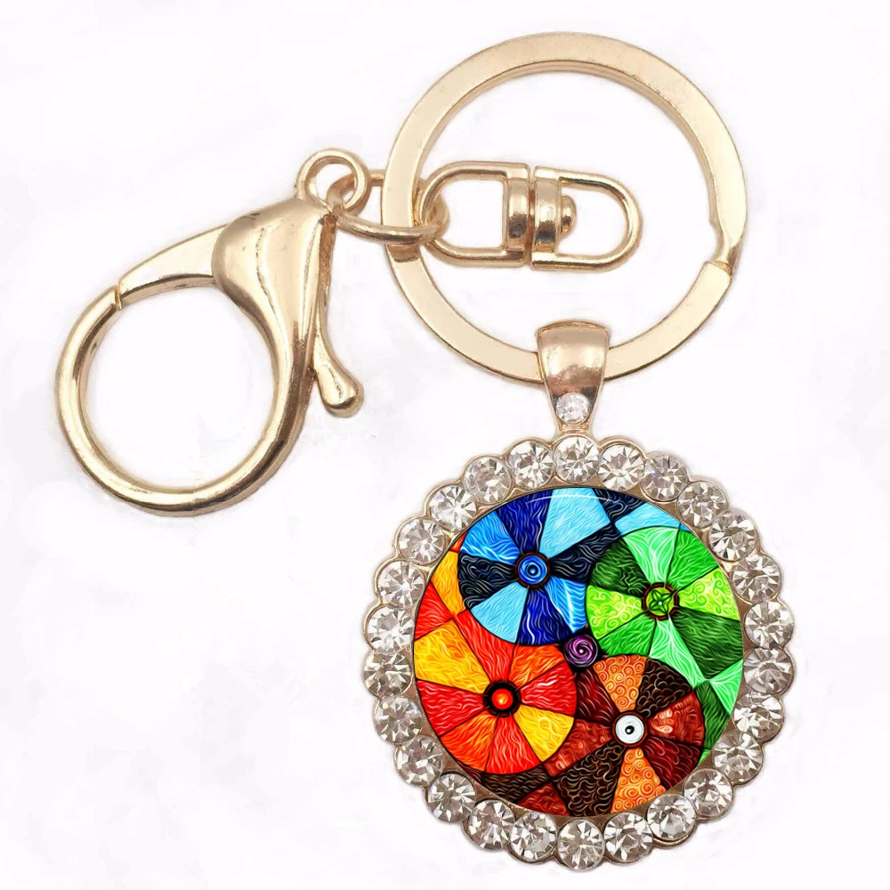 

Legend of Korra Keychain, Avatar The Last Airbender, Legend of Korra Chaveiro, Avatar symbols Earth Fire