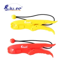 Ilure ABS жесткий пластиковый губы сцепление Рыбалка контроллер красный/желтый 125 г губы сцепление захват плавающие
