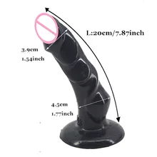Antlers Shaped Huge Dildo Anal Plug Long Artificial Fake Penis Masturbation Buttplug Adult Flirt Sex Toys for Woman Sex Shop