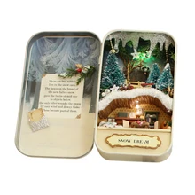 Интересный дом ледяная Мечта 3D Сборка DIY Бытовая креативная комната рождественские подарки игрушки для детей