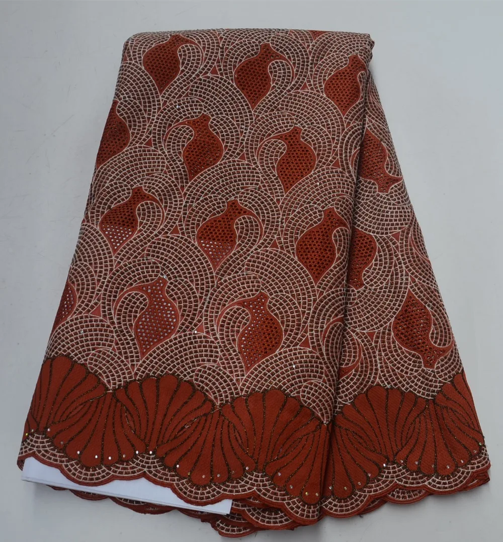 

2018 Quality engagement cloth Swiss African lace fabric