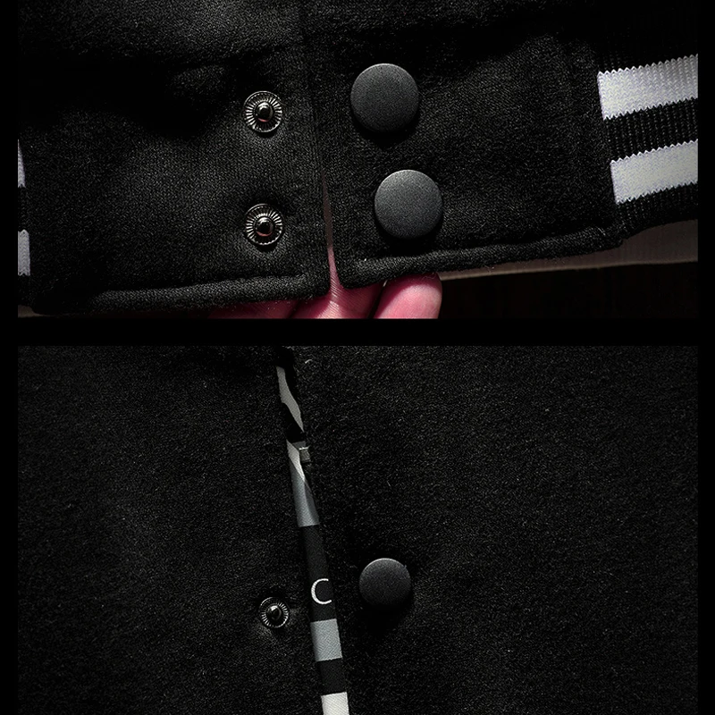 Patchwork Appliques Casual Baseball Uniform Coat Male Jaqueta Masculino Bomber Jacket Men Military New Freeshipping Top 2019