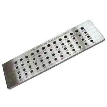 

Tungsten Carbide Wire Drawplate for crafts Jewelry Making Round 0.26-4.10 mm 52 Holes