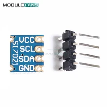 Для Arduino Mini SMD Si7021 модуль датчика температуры и влажности 3,3 В, модуль интерфейса IEC IIC происходит автоматически