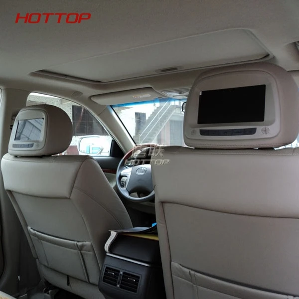Подголовник Подушка монитор автомобиля TFT lcd монитор для Toyota Camry 8-го поколения
