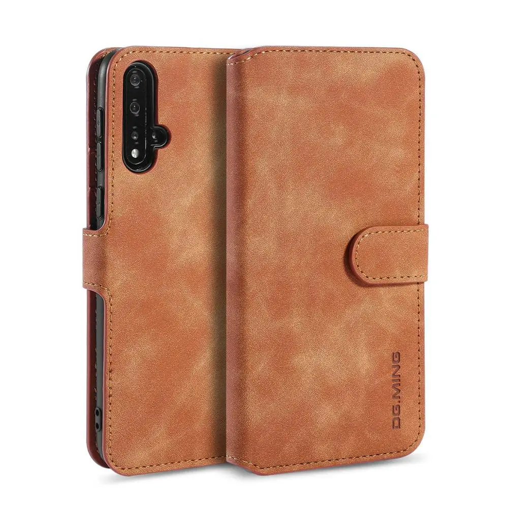 

Luxury PU Leather Wallet Case For Huawei Nova 5 Pro Nova 5i Cases 360 Protector Matte Magnetic Flip Cover For Honor 20 Pro