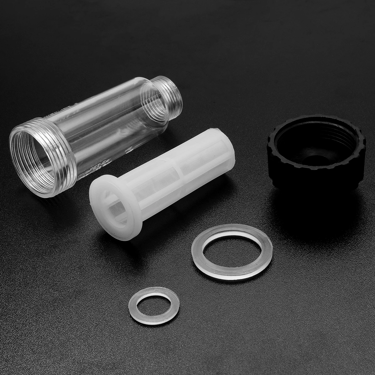 Mayitr 1 Set High Pressure Washer Jet Wash In Line Water Filter Cleaner For Cleaning Machine 3 / 4'' Connection High Quality