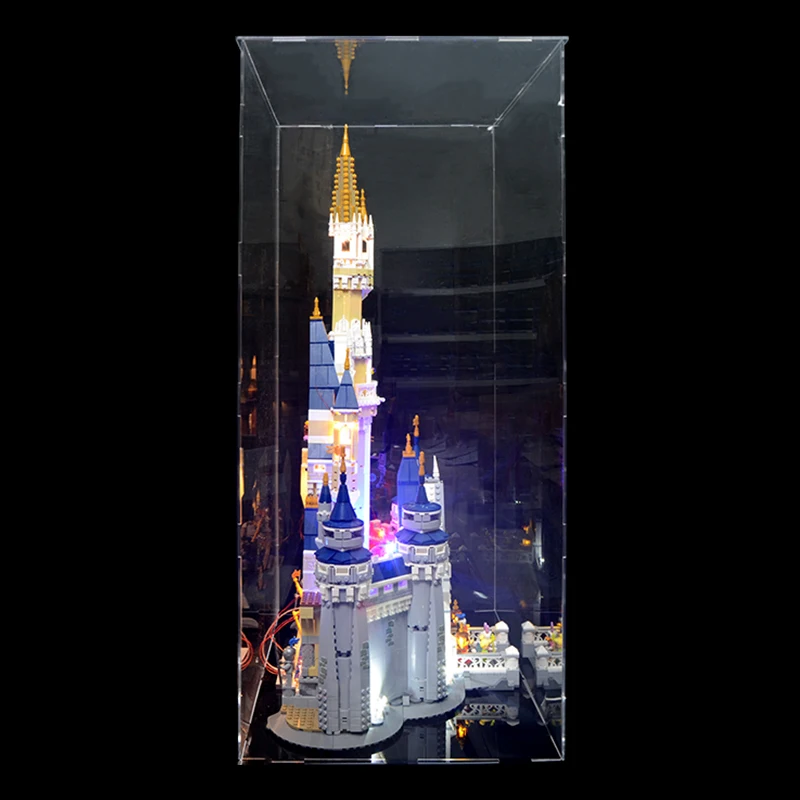 Чехол витрина для Lego Золушка принцесса замок 71040 Замок принцессы 16008 строительные