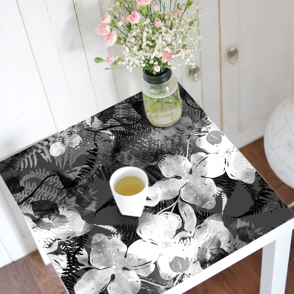 Наклейка для стола Funlife Orchids LK015 непромокаемая самоклеящаяся наклейка