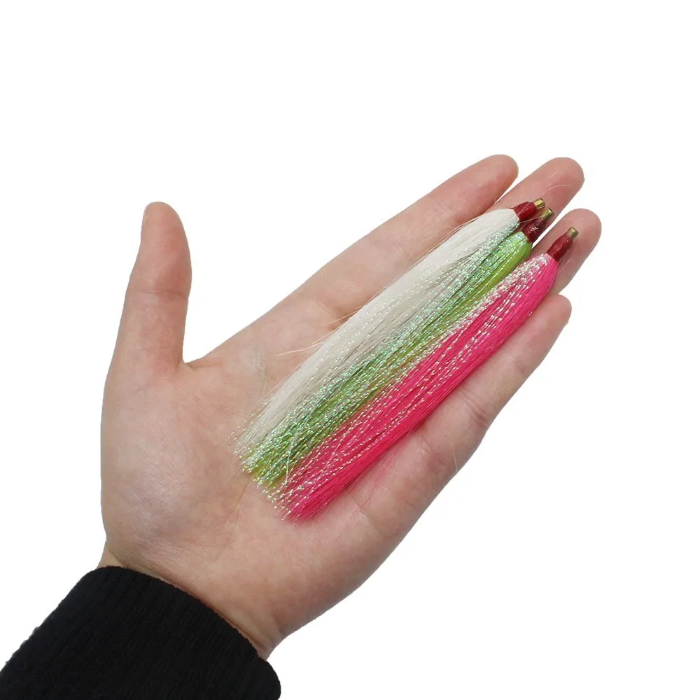 Hyaena 6 шт./лот премиум класса горка туба для ловли рыбы мухи морской рыбалки мягкие