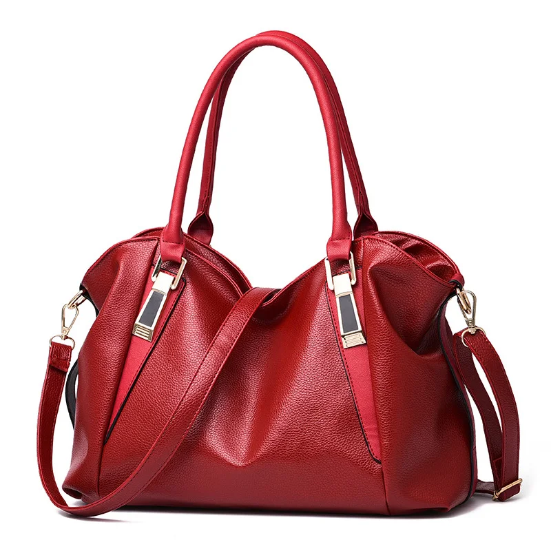 Us 13 25 49 Off Herald Fashion Designer Women Handbag Female Pu Leather Bags Handbags Las Portable Shoulder Bag Office Hobos Totes In