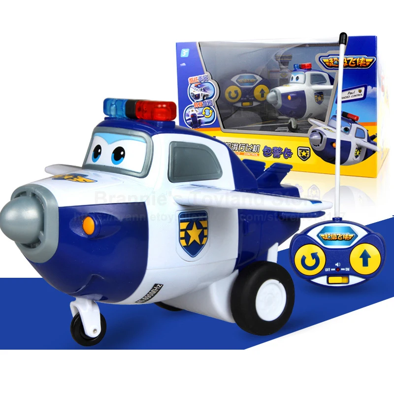 RC Super Wings Paul & Jett & Donnie Remote Control Super Wings Action