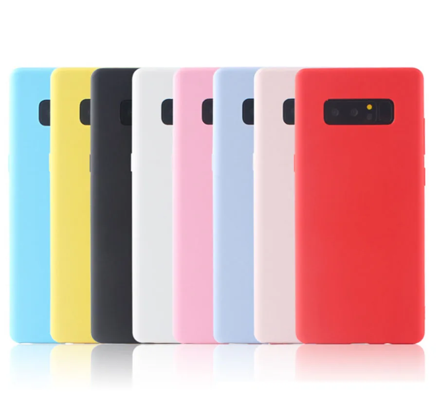 

Silicon Candy Color Case for Samsung Galaxy M10 M20 S10 Note 9 J4 J6 J8 A8 A6 Plus A9 A7 2018 A750 S8 S9 S7 A5 A7 J3 J5 J7 2017