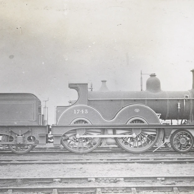 Locomotive No 1743 4-4-0 Poster Print By The Institution Of Mechanical Engineers Mary Evans (36 X 24)