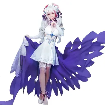 

Azur Lane Prinz Eugen Wedding Dress A Symphony Of Fate Lolita Uniform Cosplay Costume