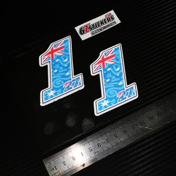 

Champion commemorative1 Stoner motorcycle conversion reflective stickers