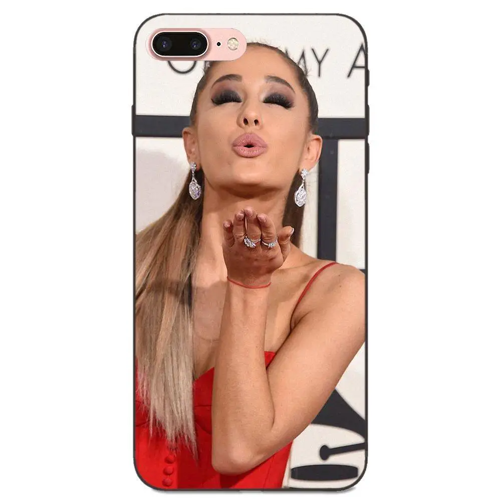 ТПУ чехол Ariana Grande Signature для Galaxy C5 C7 J1 J2 J3 J330 J5 J6 J7 J730 2017 Ace Core Duo Max Mini Plus Prime