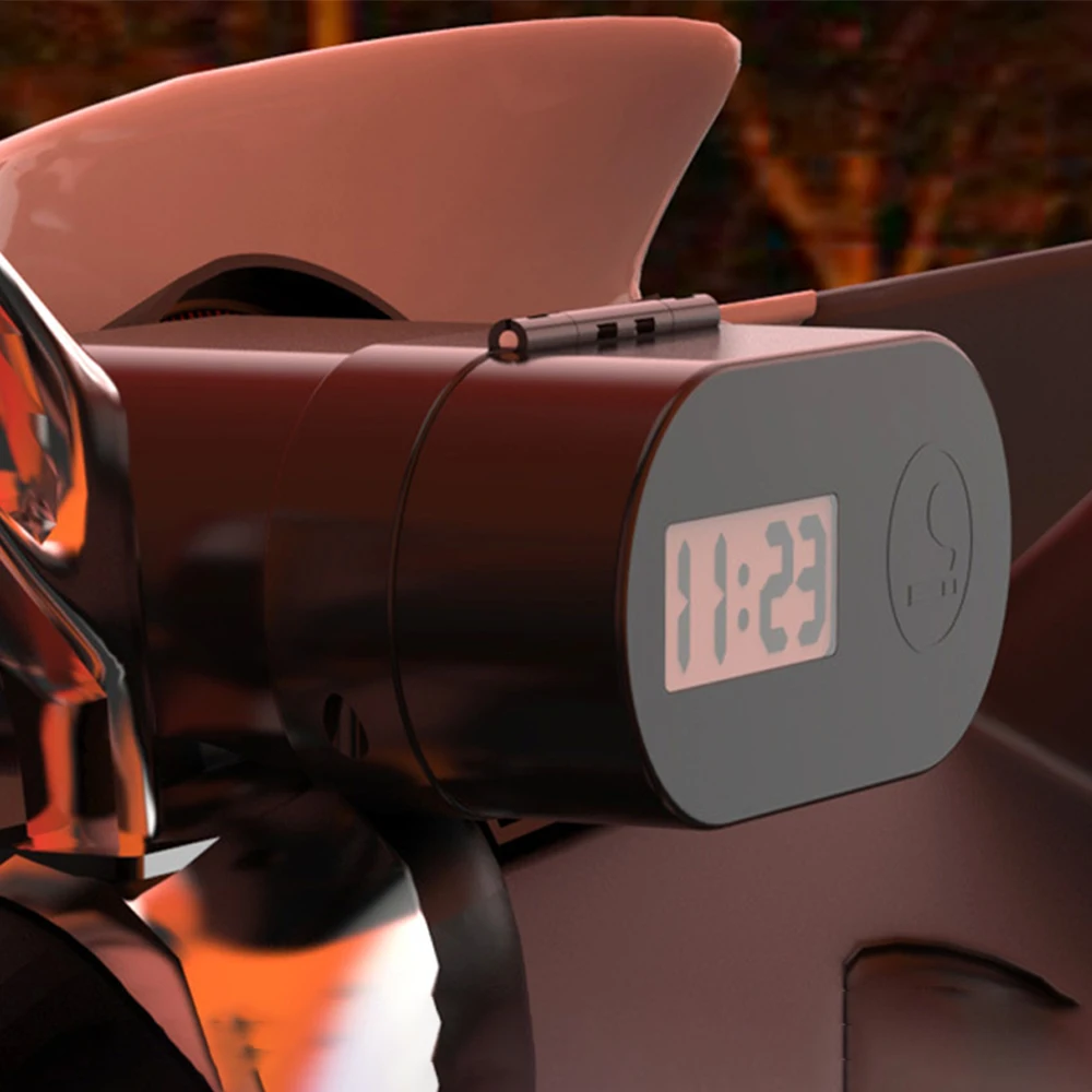 Мотоциклетное водонепроницаемое зарядное устройство, розетка 5 В, 3,1 А, двойной usb-переключатель, Автомобильный светодиодный вольтметр с цифровым дисплеем, прикуриватель