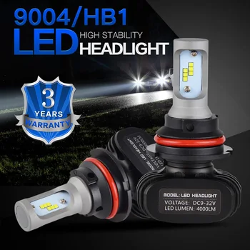 

9004 Car Fog/Headlight Bulbs Hi/Low Beam 6000K For Chevrolet Caprice 1991-1996 Super Bright Bulb 1 Set