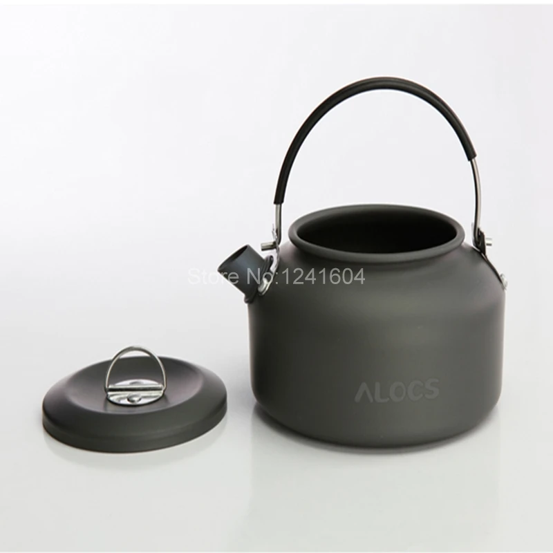 Портативный походный чайник Alocs 210 л выживание в кемпинге кофейник для воды