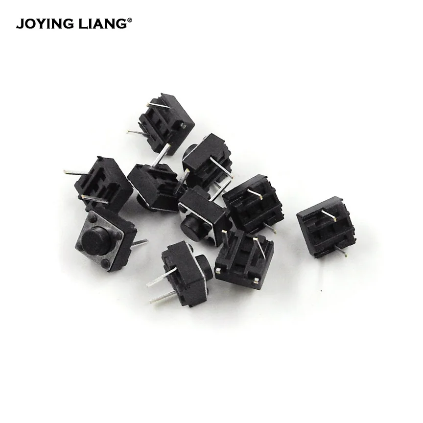 

JOYING LIANG 6 x 6 x 5 mm Tact Switch Tactile Push Button Switch 6*6*5 Switch Two Foot Light Touch Switches 10pcs/lot