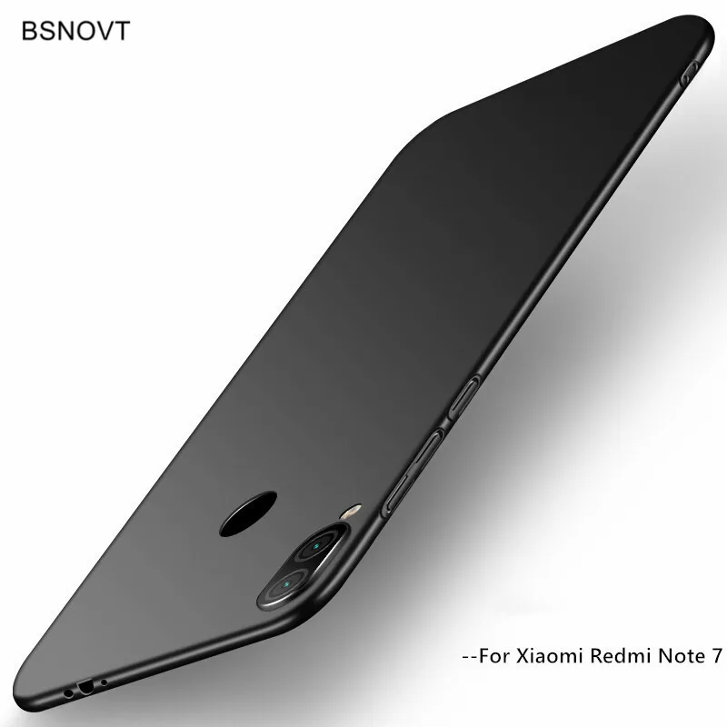 

For Xiaomi Redmi Note 7 Case Silm Luxury Ultra-Thin Smooth Hard PC Phone Case For Xiaomi Redmi Note 7 Cover Redmi Note 7 Fundas