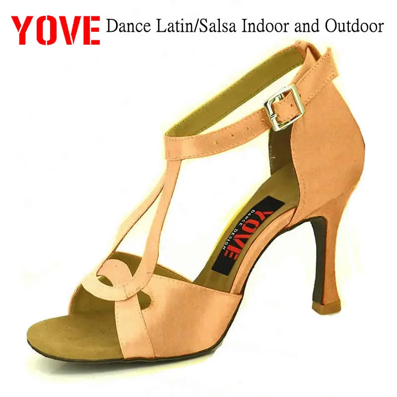 

YOVE Style w167-10 Dance shoes Bachata/Salsa Indoor and Outdoor Women's Dance Shoes