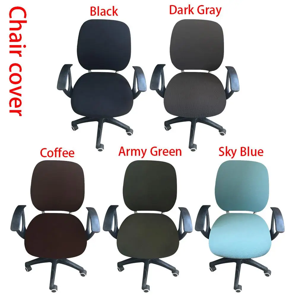 2018 New Chair Covers Spandex Office Computer Task