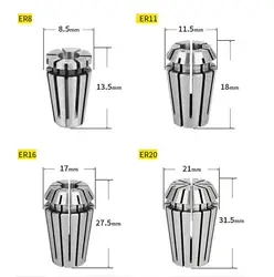 Высокое качество CNC гравировка & токарно-фрезерный станок цанговый ER8 ER11 ER16 ER20 ER25 ER32 ER40