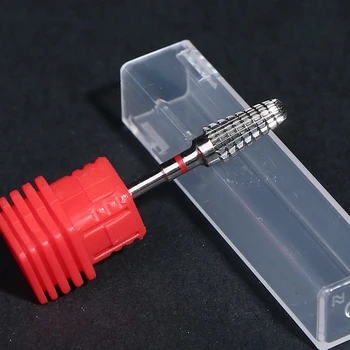 

2PCS /Lot Nail Drill Bit 3/32" Tungsten Steel Drill Bit Carbide Nail Tool For Electric Manicure Drill