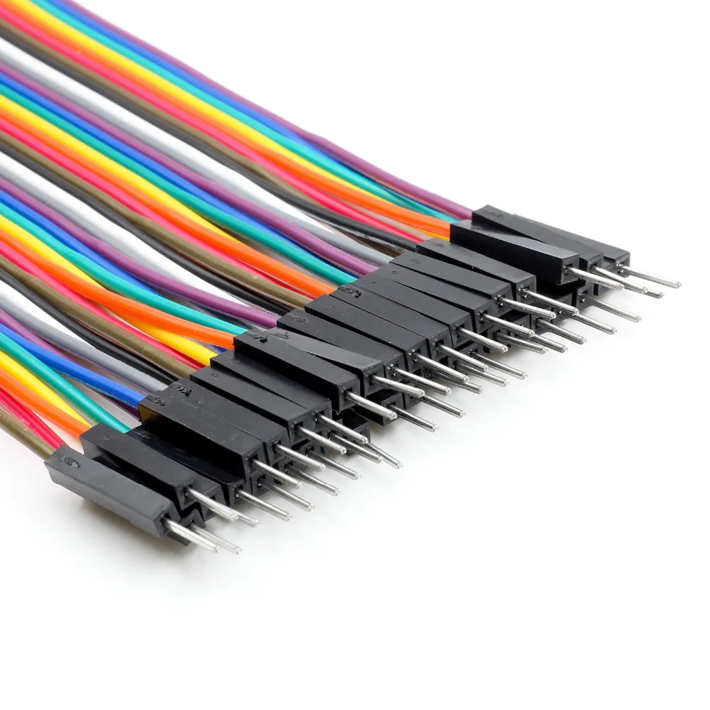 Dupont Line 10 см/20 см/30 см штекер/папа-папа или женщина-Женский Перемычка провод Dupont кабель для arduino DIY KIT
