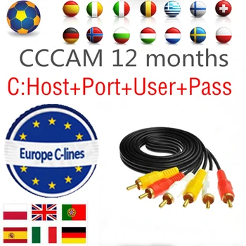 

CCCams 7 lines stable for Satellite tv Receiver DVB-S2 Support via USB Wifi Europe CCCam Spain German Poland Portugal
