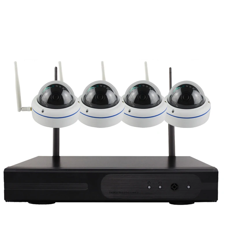 4ch CCTV Системы 4 шт. 1.3MP Открытый Всепогодный Безопасности Камера 4CH 960 P WI-FI DVR День/Ночь видеонаблюдения системы