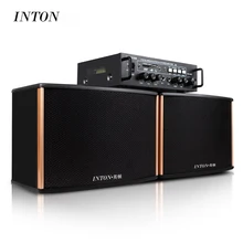 INTON K6 Bluetooth Combined speaker 100W home effects KTV karaoke OK audio HIFI stereo system package card pack Amplifier