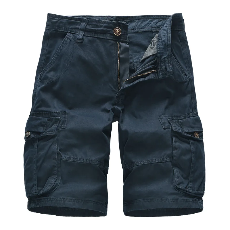 100% Cotton Military Cargo Shorts Men 2019 New Arrival Casual Mens Loose Work Cargo Shorts Male Summer Short Pants hombre 100% Cotton Military Cargo Shorts Men 2019 New Arrival Casual Mens Loose Work Cargo Shorts Male Summer Short Pants hombre