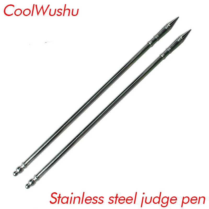 

New Stainless steel pen judge pen 35cm,59cm length wushu weapon kung fu weapon