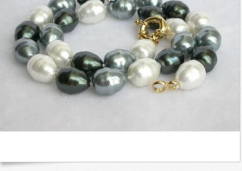 

baroque multicolor drip south sea shell pearls necklace@^Noble style Natural Fine jewe FREE SHIPPING